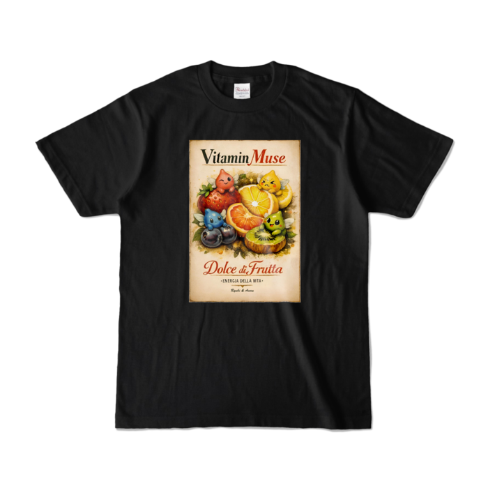 カラーTシャツ - S - ブラック (濃色)