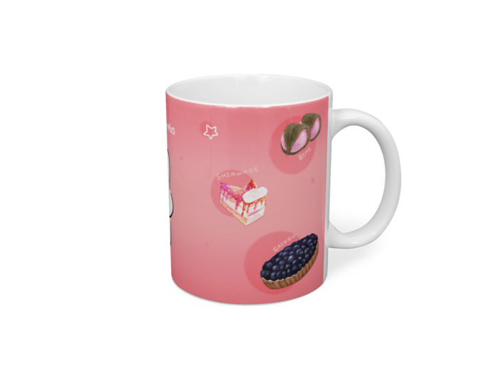 マグカップ - 直径 8 cm / 高さ 9.5 cm