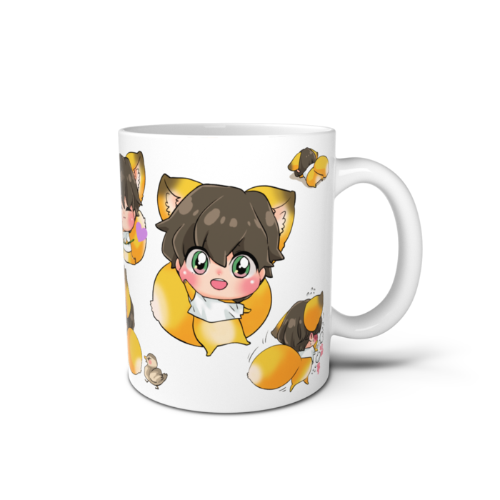 マグカップ - 直径 8 cm / 高さ 9.5 cm