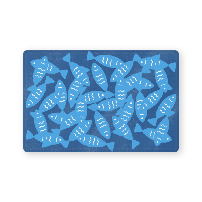 レザー製名刺入れ - 102 x 72 (mm)