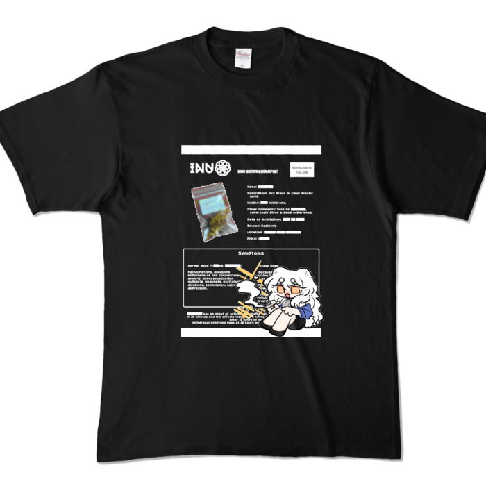カラーTシャツ - XL - ブラック (濃色)