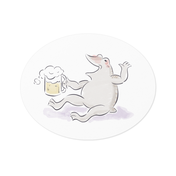 ステッカー - 100 x 100 (mm)