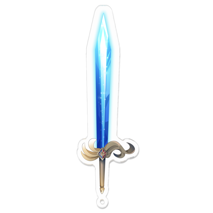 アクリルキーホルダー - 100 x 100 (mm)