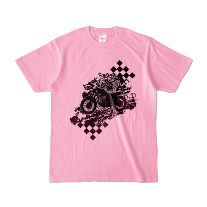 カラーTシャツ - S - ピーチ (淡色)