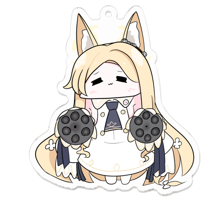 アクリルキーホルダー - 70 x 70 (mm)