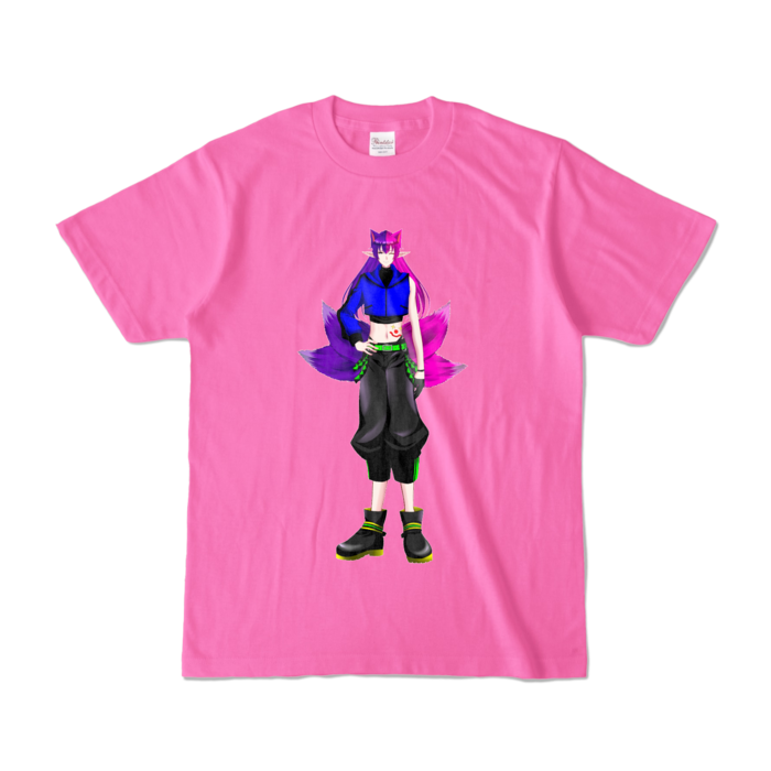 カラーTシャツ - S - ピンク (濃色)
