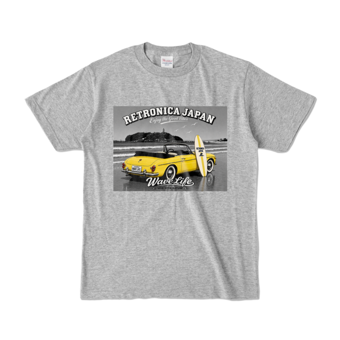 カラーTシャツ - S - 杢グレー (濃色)