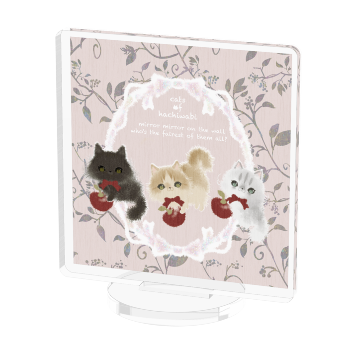 アクリルフィギュア - 50x50mmピンク