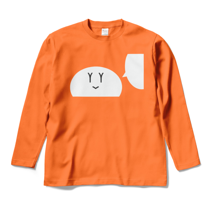 ロングスリーブTシャツ - M - オレンジ