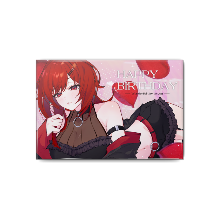 缶バッジ - 80x54mm