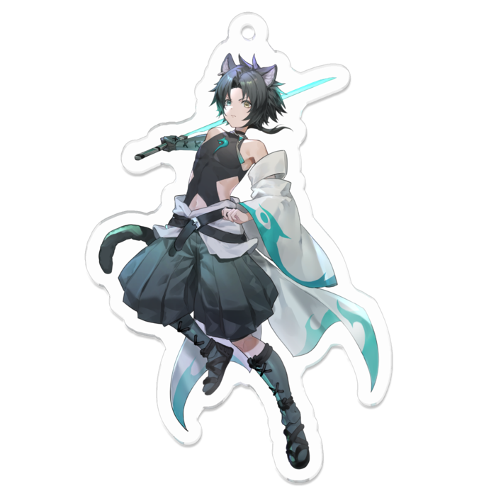 アクリルキーホルダー - 70 x 70 (mm)