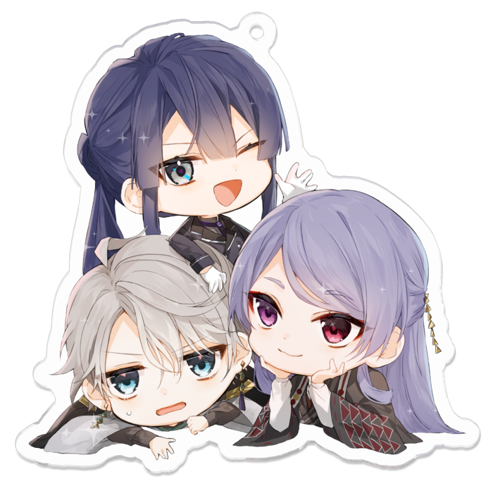 アクリルキーホルダー - 70 x 70 (mm)