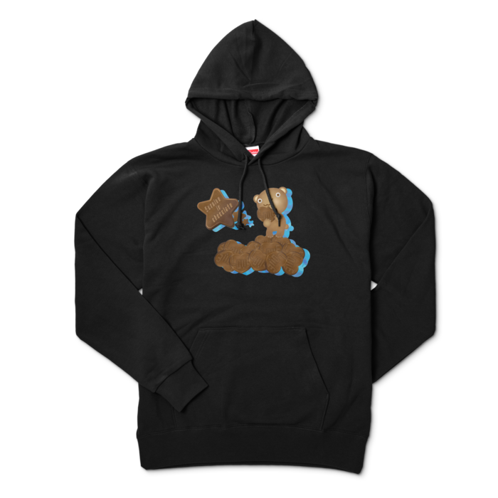 パーカー - XL - ブラック