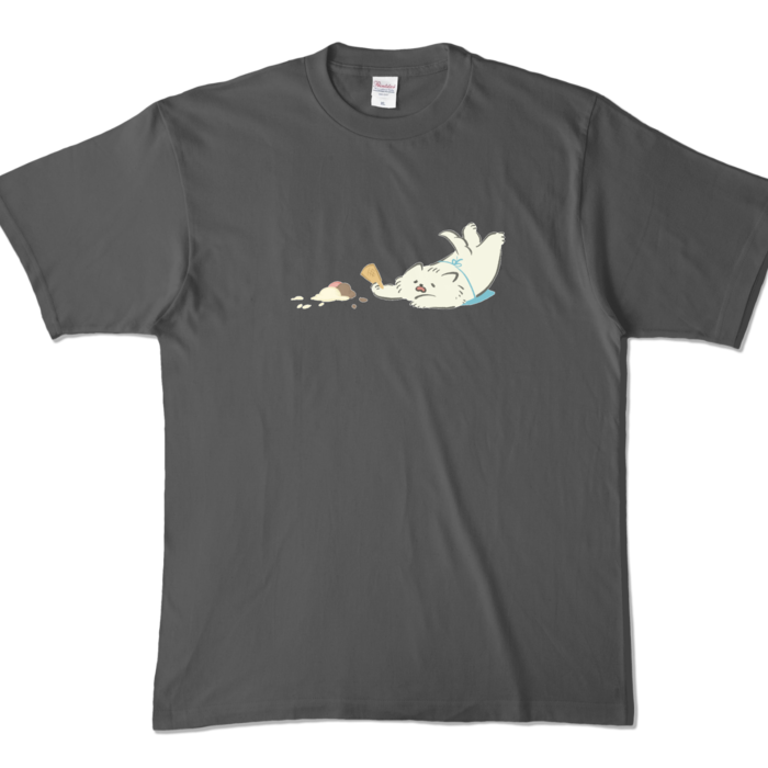 カラーTシャツ - XL - チャコール (濃色)