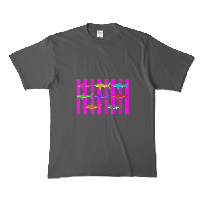 (ピンク) - XL - チャコール (濃色)(3)