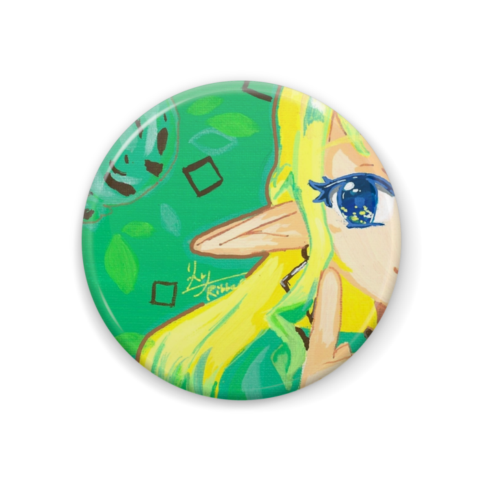 缶バッジ - 44mm チョコミント🌱