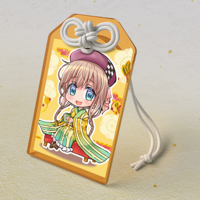 アクリルお守り - 50 × 80mm