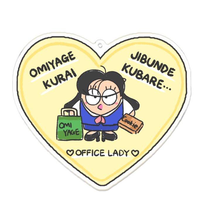 アクリルキーホルダー - 100 x 100 (mm)