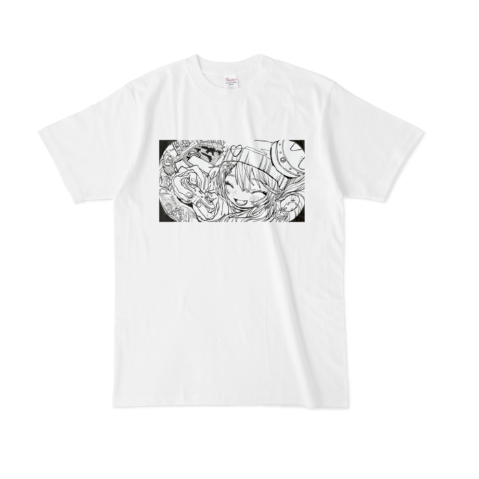 おうちじかんTシャツ(にっこりver) - L - 白