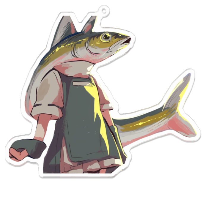 アクリルキーホルダー - 100 x 100 (mm)