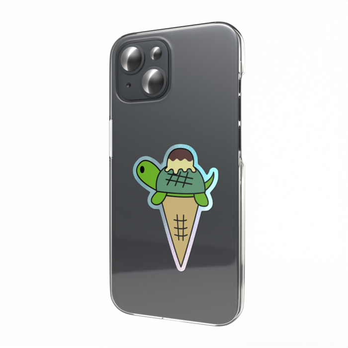 オーロラスマホステッカー - W55 × H91mm 以内