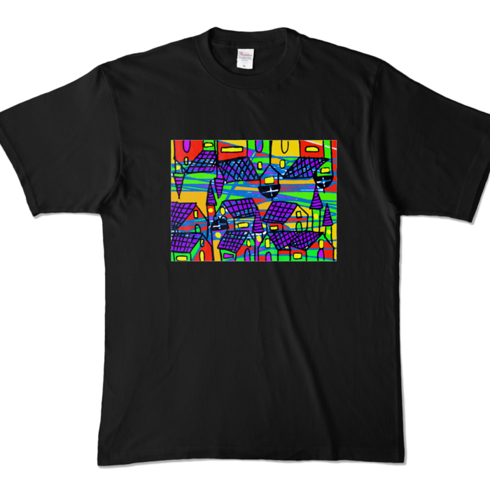 カラーTシャツ - XL - ブラック (濃色)