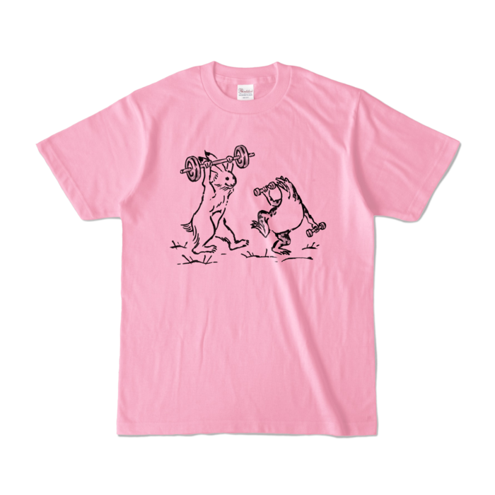 カラーTシャツ - S - ピーチ (淡色)