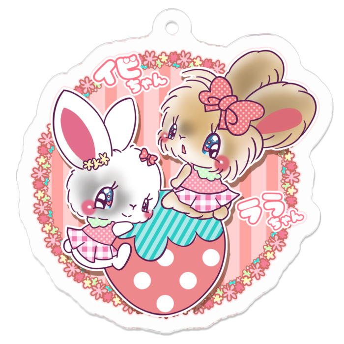 アクリルキーホルダー - 50 x 50 (mm)