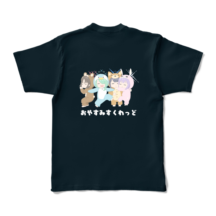 カラーTシャツ - XL - ネイビー (濃色)