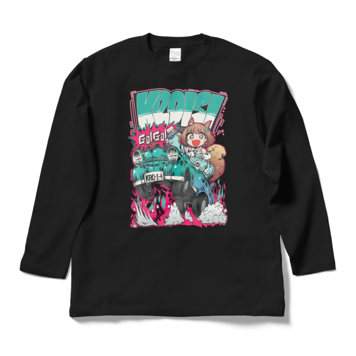 ロングスリーブTシャツ - L - ブラック