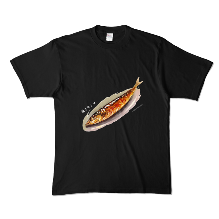 カラーTシャツ - XL - ブラック (濃色)