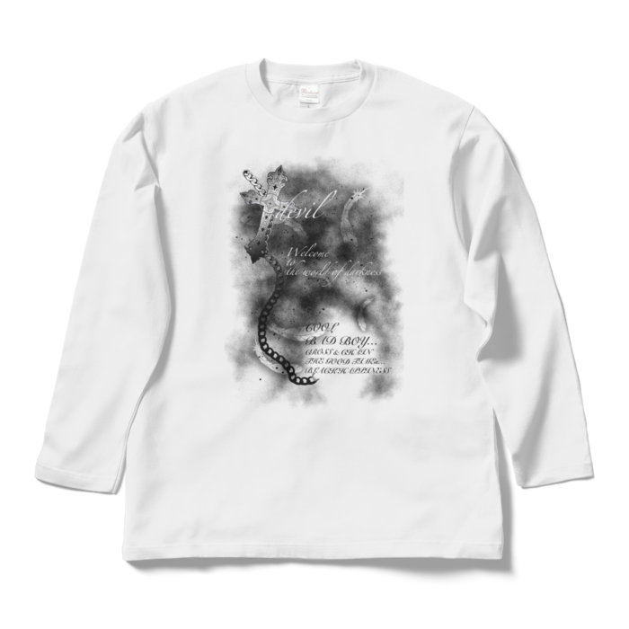 ロングスリーブTシャツ - L - ホワイト