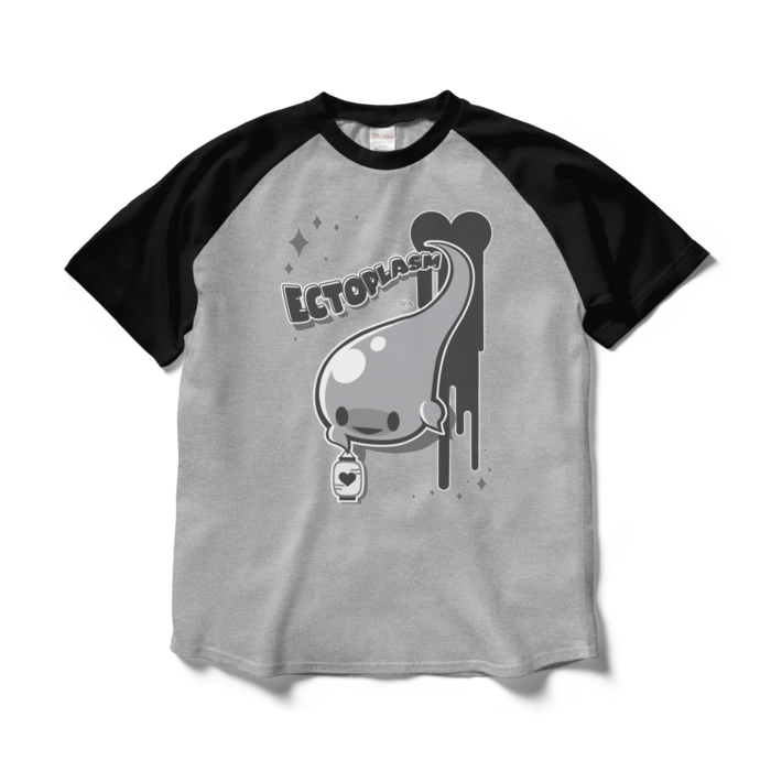 杢グレー×黒　L