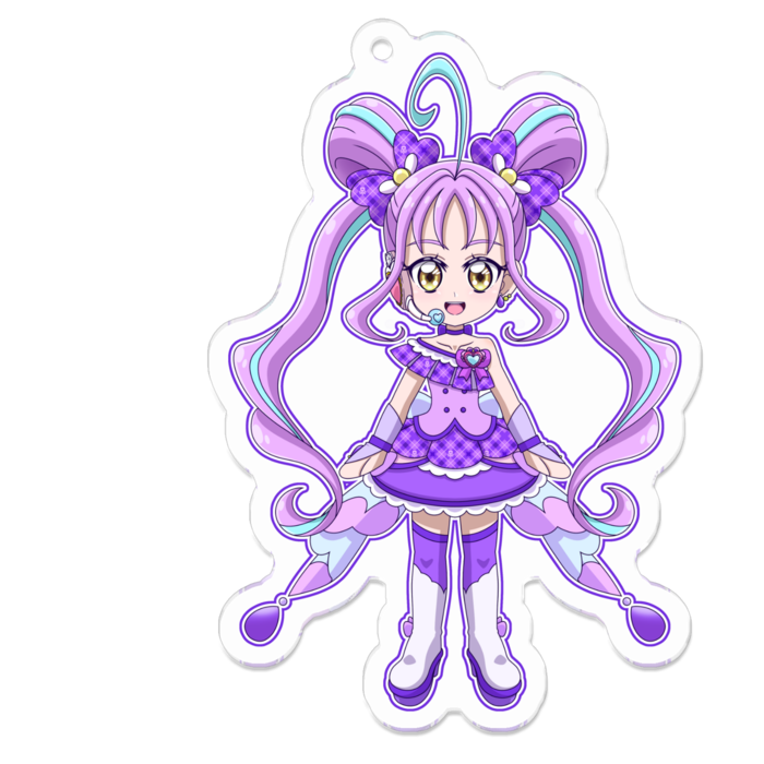 アクリルキーホルダー - 70 x 70 (mm)