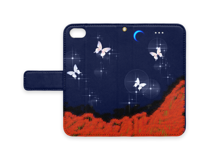 手帳型iPhoneケース - iPhone 8 / 7 / SE2 - ストラップ穴 あり