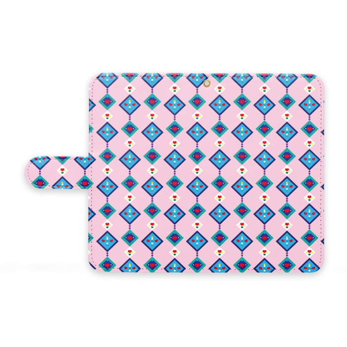 手帳型Androidケース - M - ストラップ穴 あり