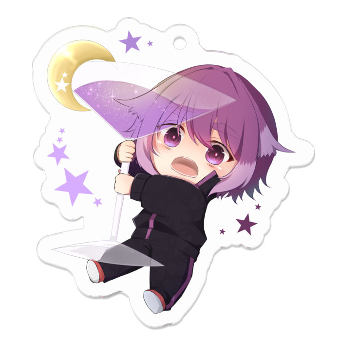 アクリルキーホルダー - 50 x 50 (mm)