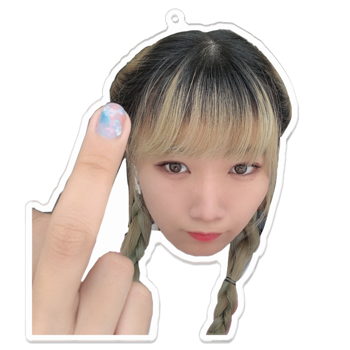 アクリルキーホルダー - 100 x 100 (mm)