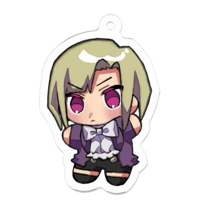 アクリルキーホルダー - 50 x 50 (mm)【チカノ】