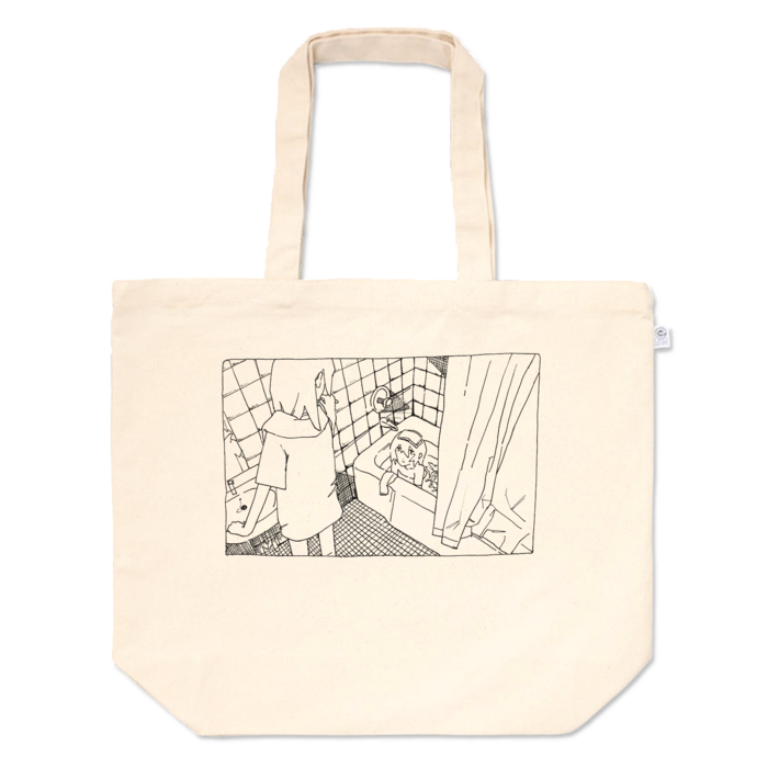 トートバッグ - L - プリント面積中