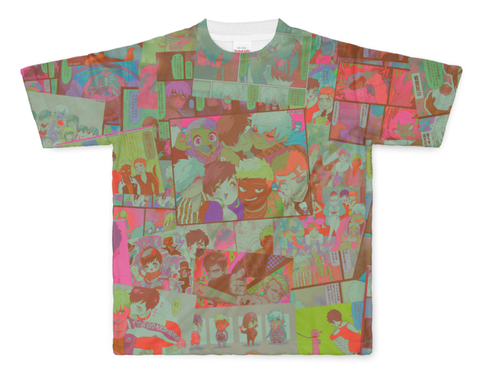 フルグラフィックTシャツ - L - 両面印刷