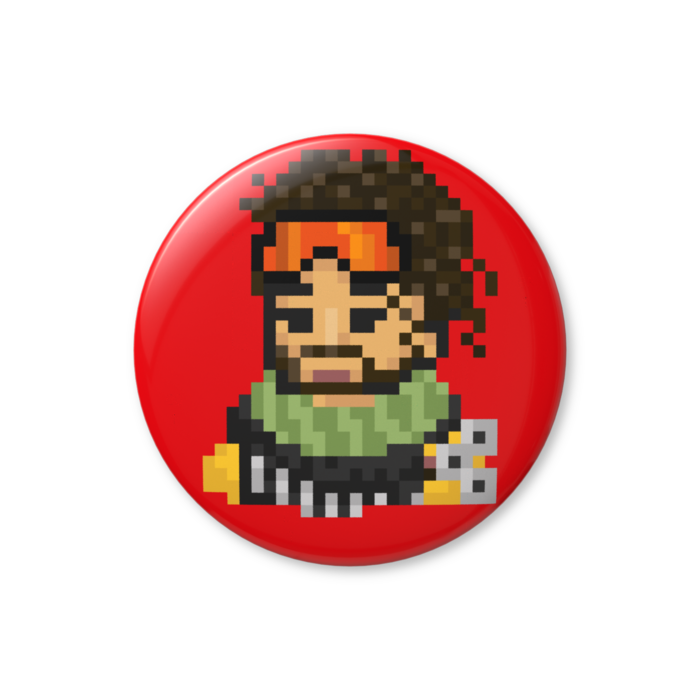 ミラージュ　Apex Legends　缶バッジ（バリュー） - 76mm