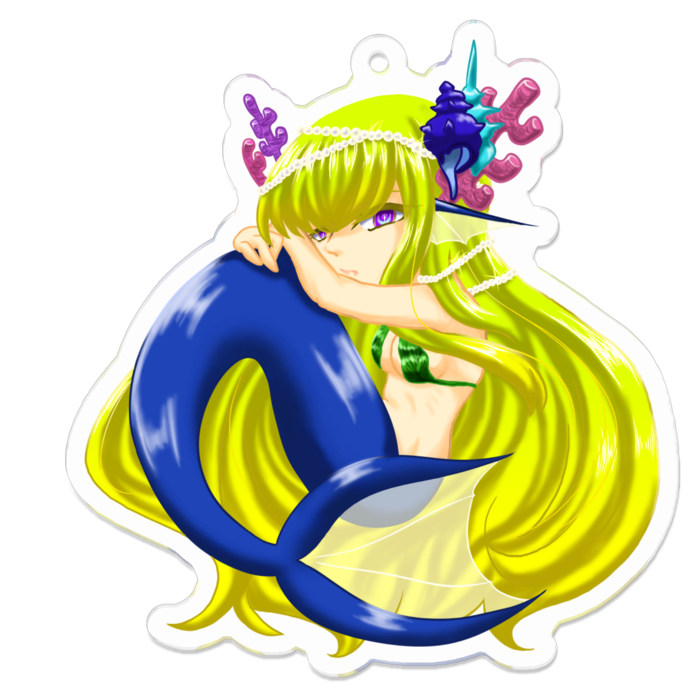 アクリルキーホルダー - 70 x 70 (mm)