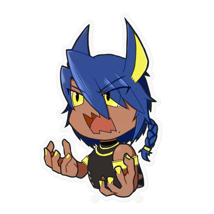 ステッカー - 100 x 100 (mm)