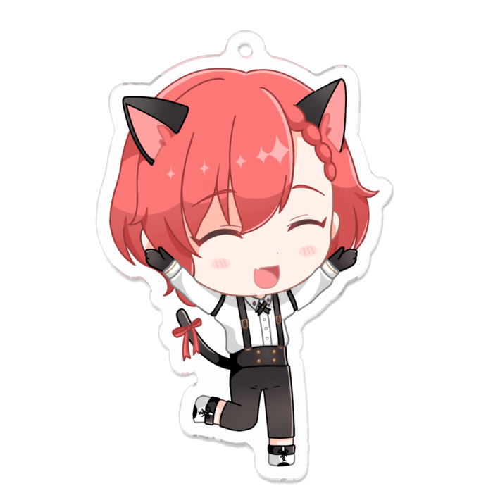 星月せいアクリルキーホルダーC - 70 x 70 (mm)(2)