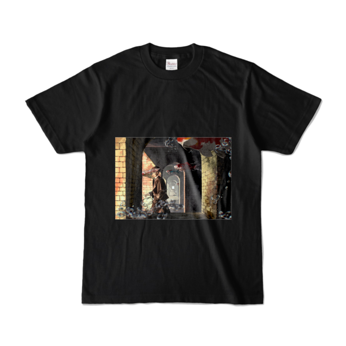 カラーTシャツ - S - ブラック (濃色)