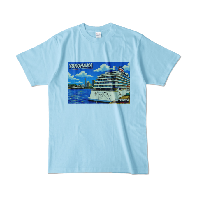 カラーTシャツ - L - ライトブルー (淡色)