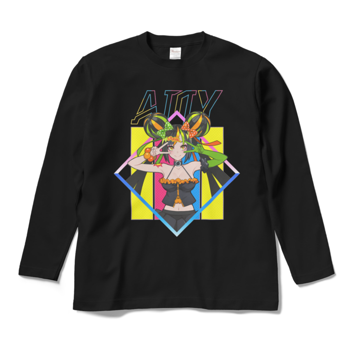 ロングスリーブTシャツ - M - ブラック