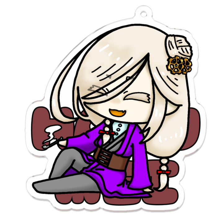 アクリルキーホルダー - 70 x 70 (mm)