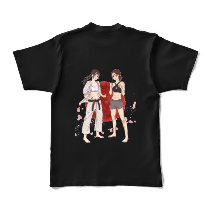 カラーTシャツ - XL - ブラック (濃色)